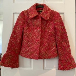 Elevenses pink coat size 2 xsm